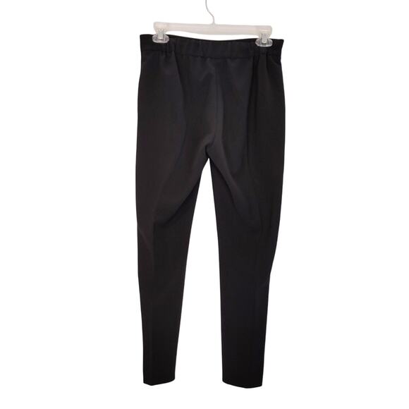 Aritzia Babaton Cohen Pants Cropped Tailored Fit Pleated Twill Black Womens Sz 4 - Picture 3 of 8